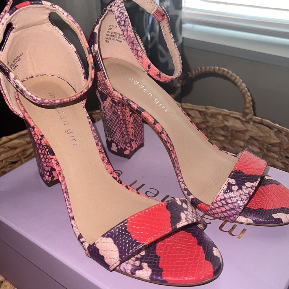 Madden Girl by Steve Madden Beella Chunky Heels